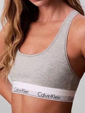 Calvin Klein Girls' Logo Bralette Set Modern Cotton Bralette 2 Pack